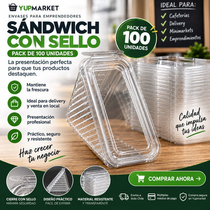 Sándwich Con Sello x100 und