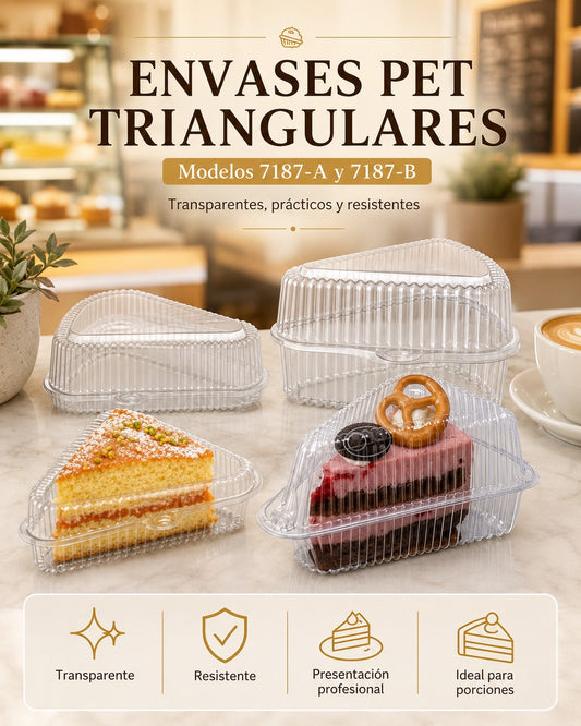 Porción de torta Alto Cod. 7187 A x100 und