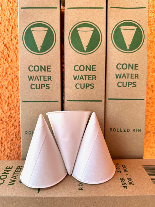 Vaso Cónico 4,25 Oz | Water Cups